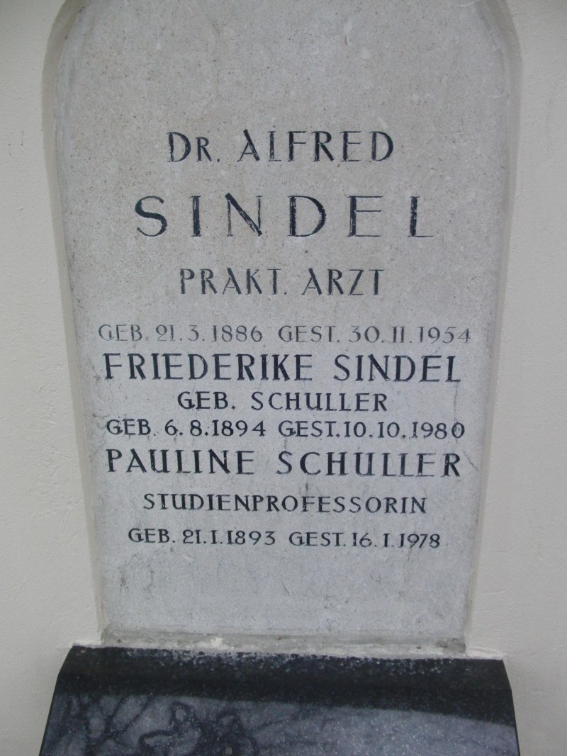 Sindel; Sindel geb. Schuller; Schuller