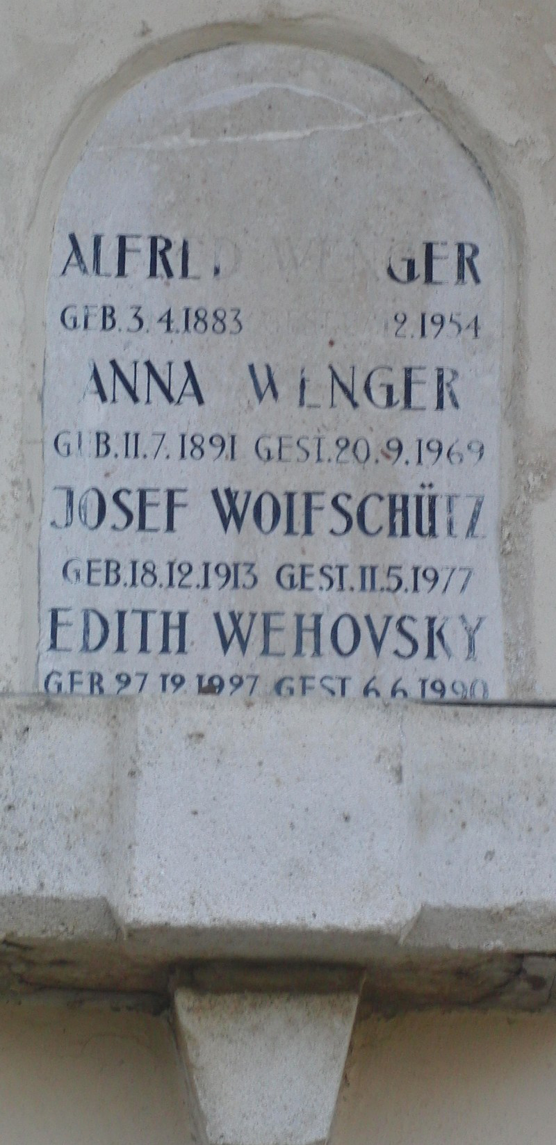 Wenger; Woifschütz; Wehovsky