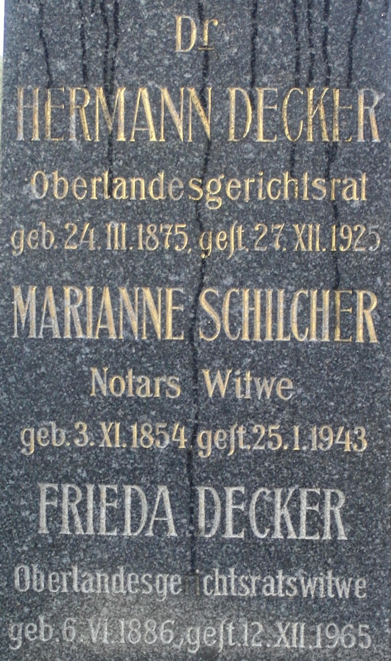 Decker; Schilcher
