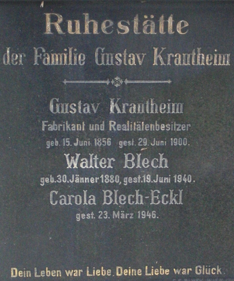 Krautheim; Blech; Blech-Eckl