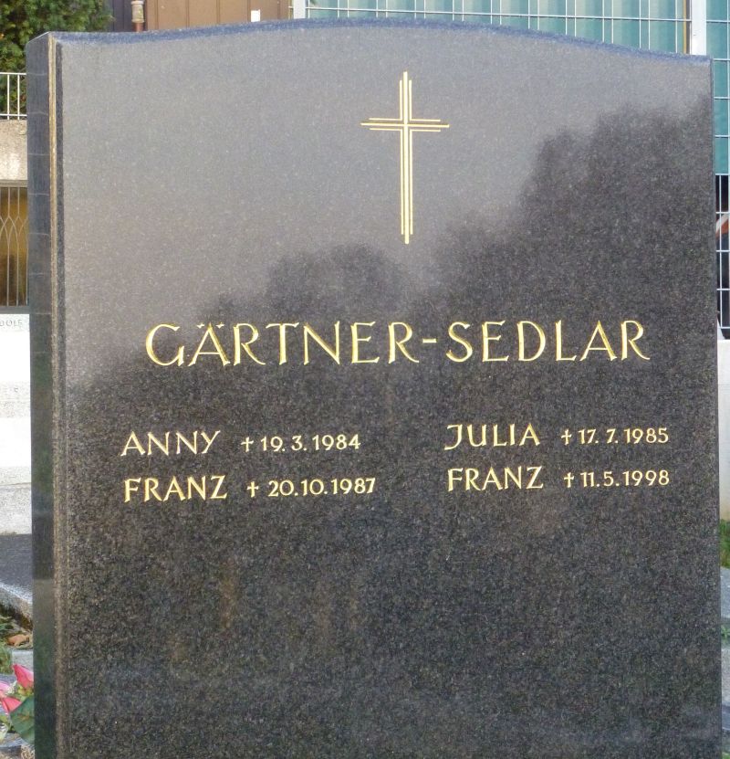 Gärtner; Sedlar