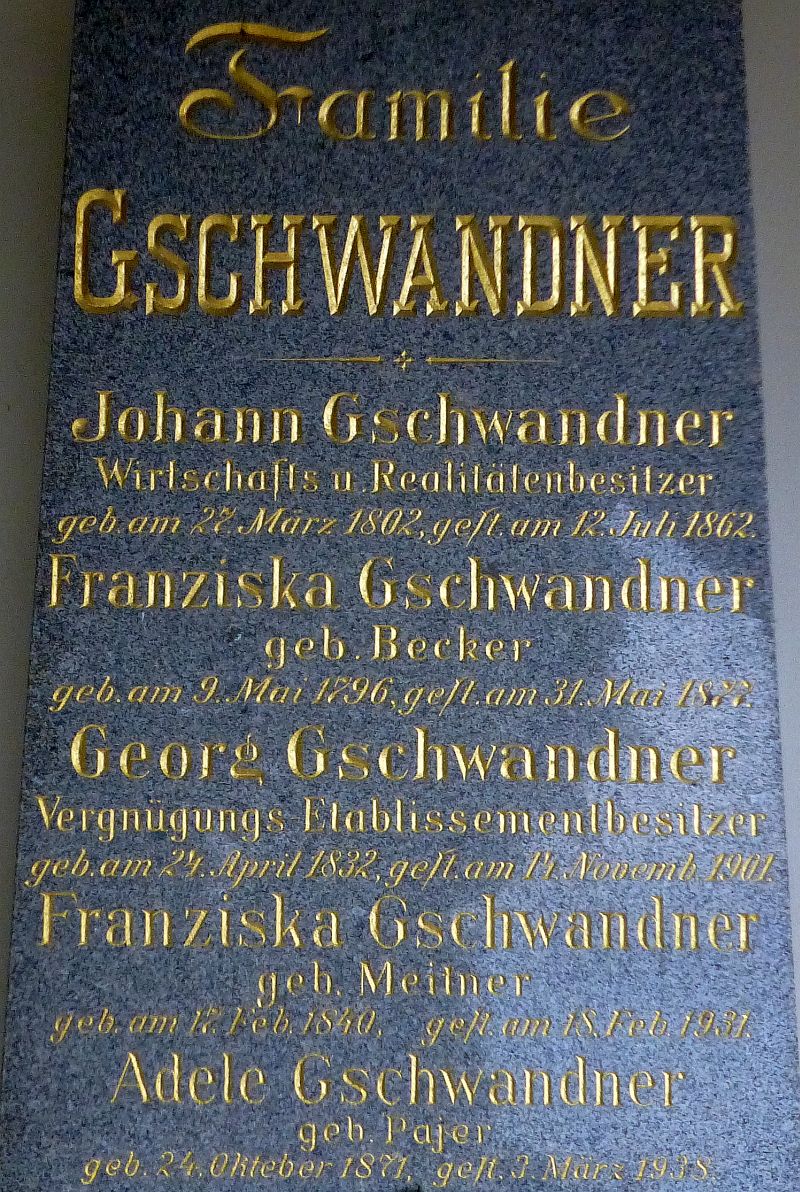 Gschwandner; Becker; Meitner; Pajer