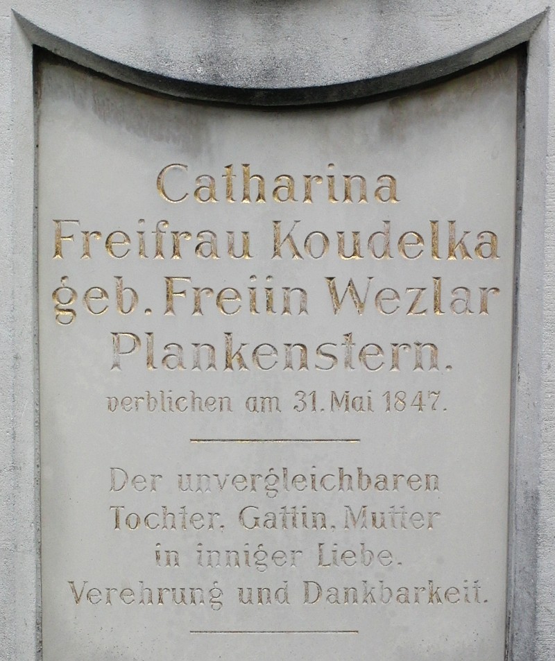 von Koudelka geb. von Wezlar-Plankenstein
