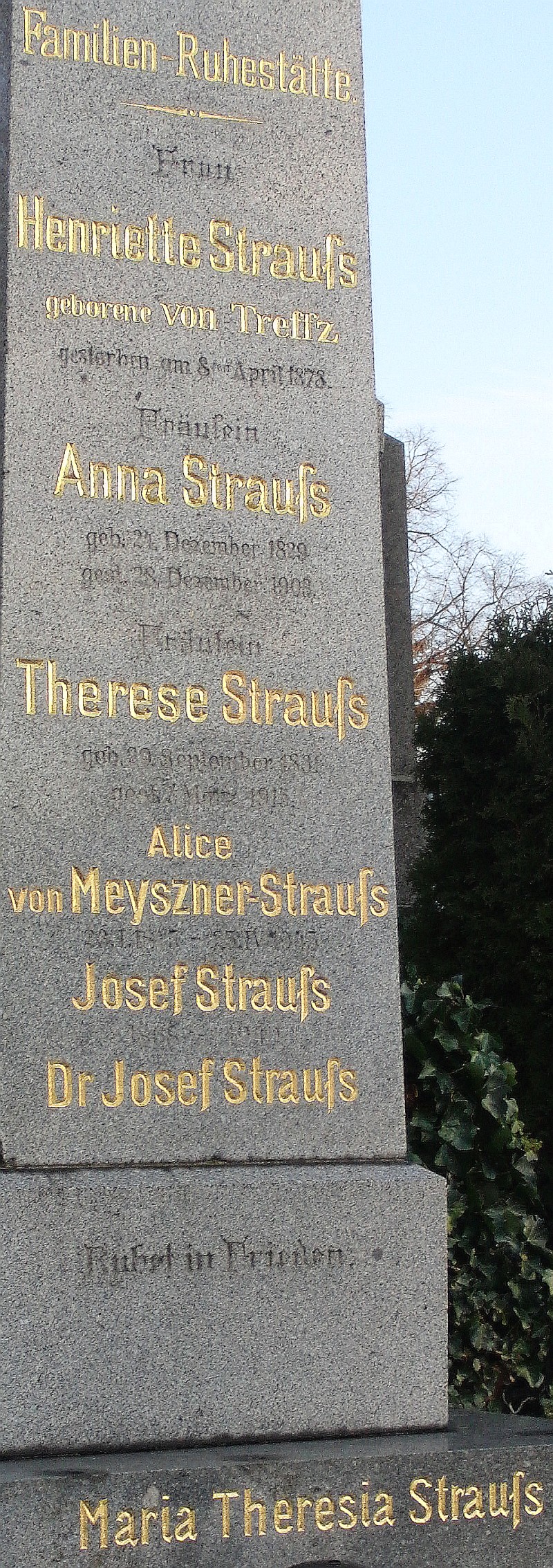 Strauss; Treffz; Meyszner-Strauss