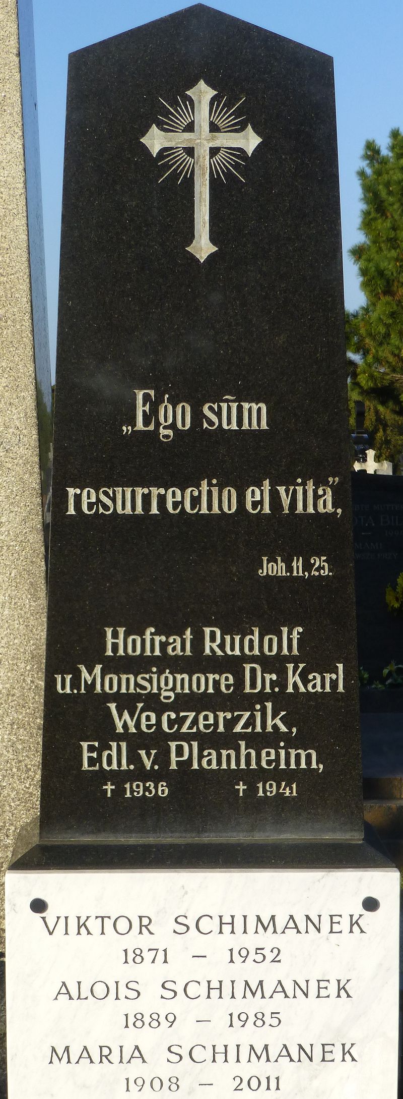 Weczerik von Planheim; Schimanek