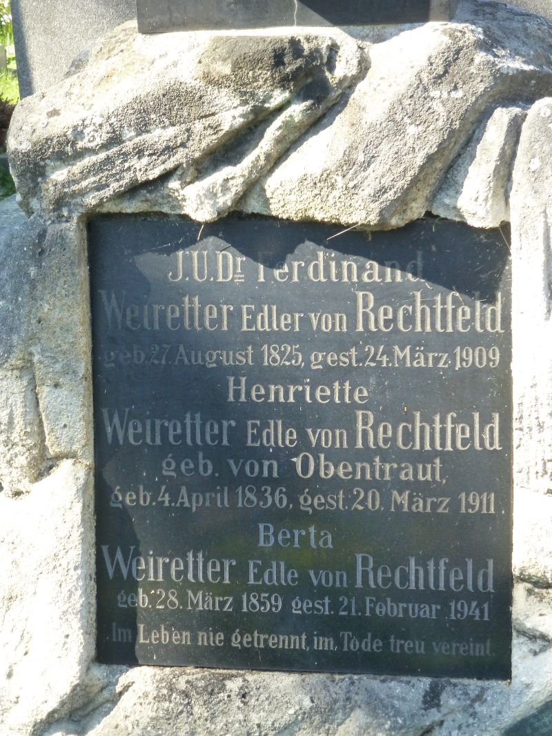 Weinrettervon Rechtfeld; von Obentraut