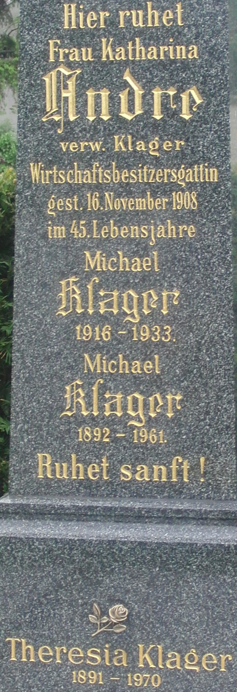 Andre; Klager