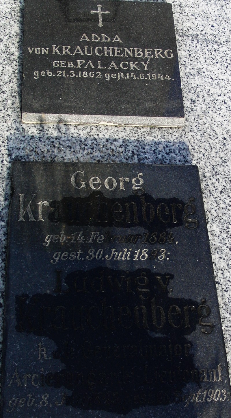 von Krauchenberg; von Krauchenberg geb. Palacky; Krauchenberg