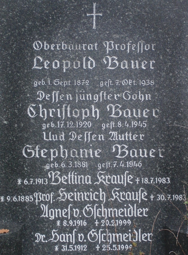 Bauer; Krause; von Schmeidler
