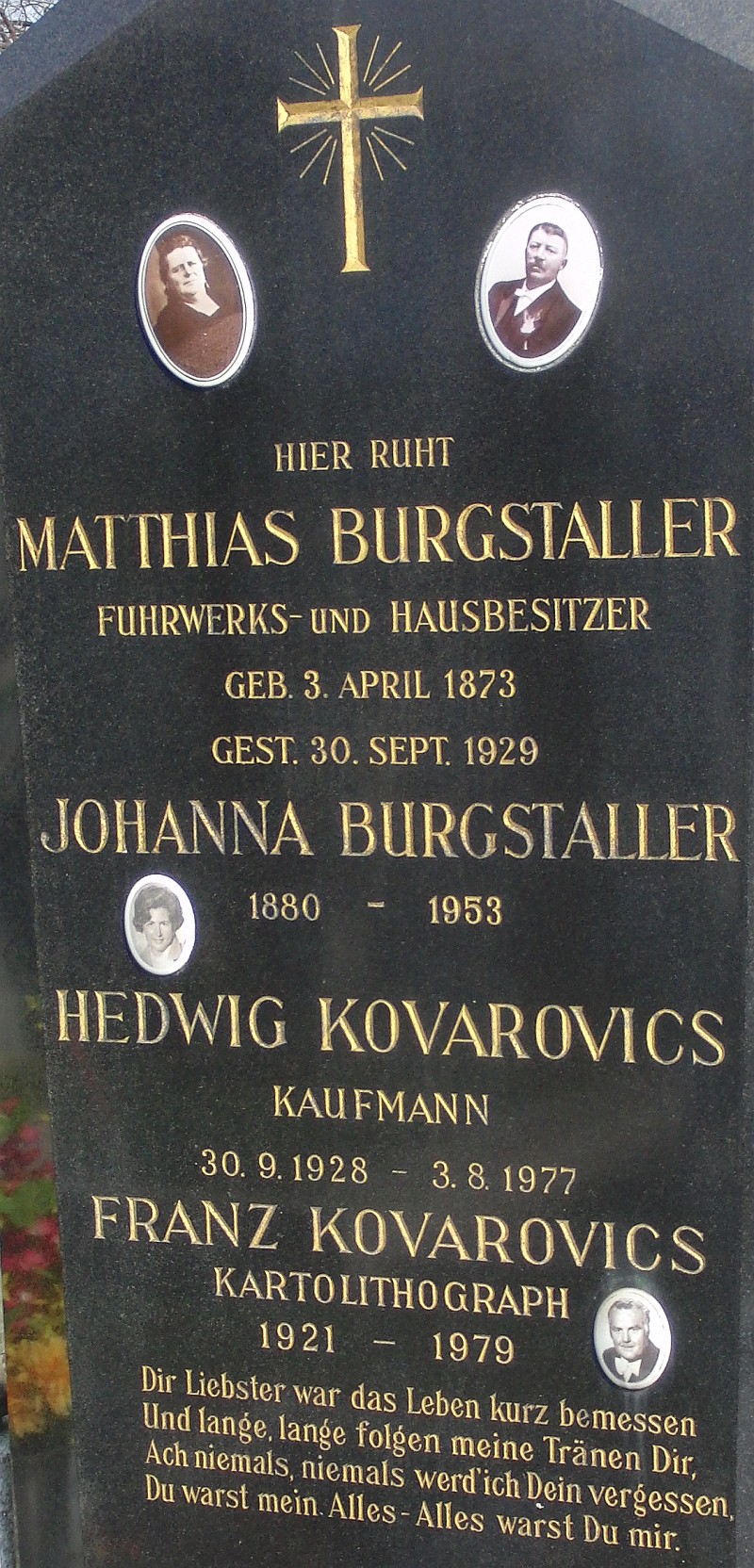 Burgstaller; Kovarovics
