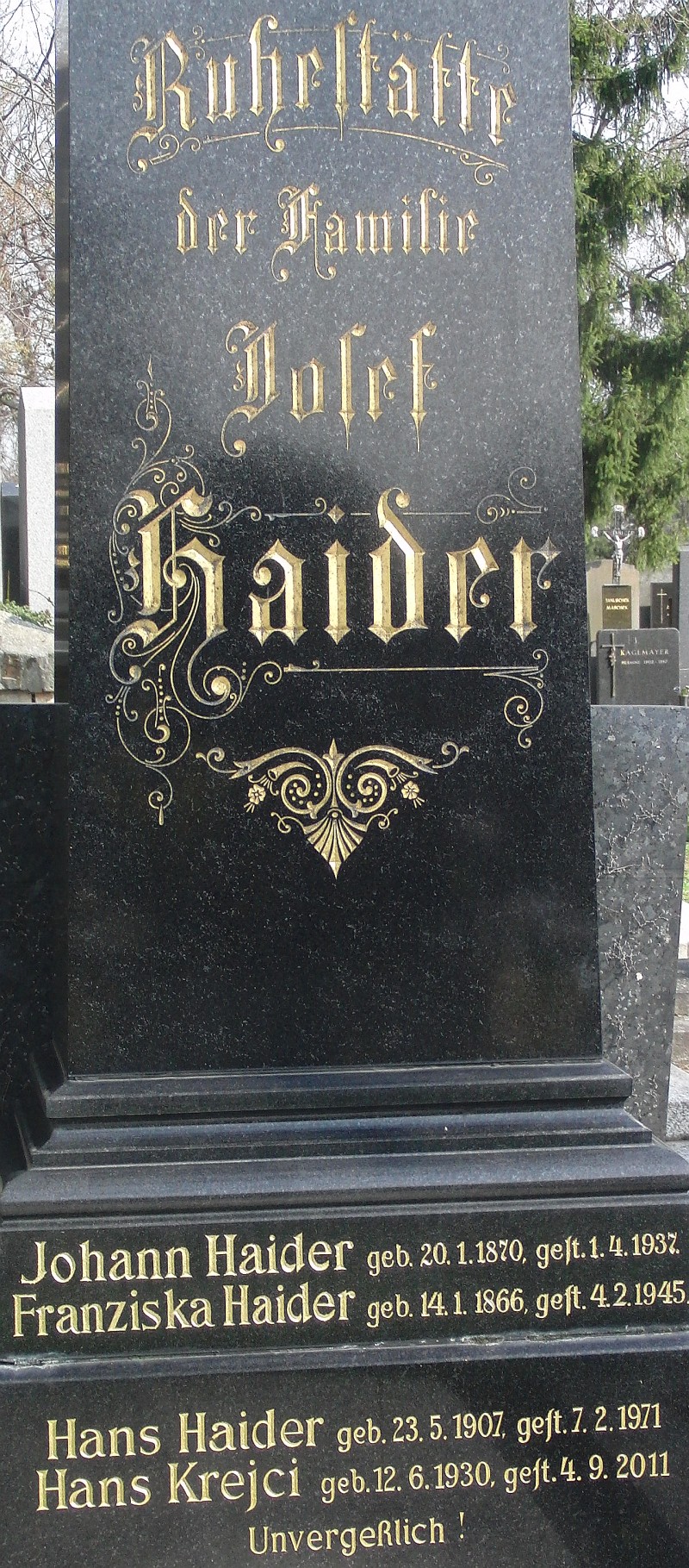 Haider; Krejci