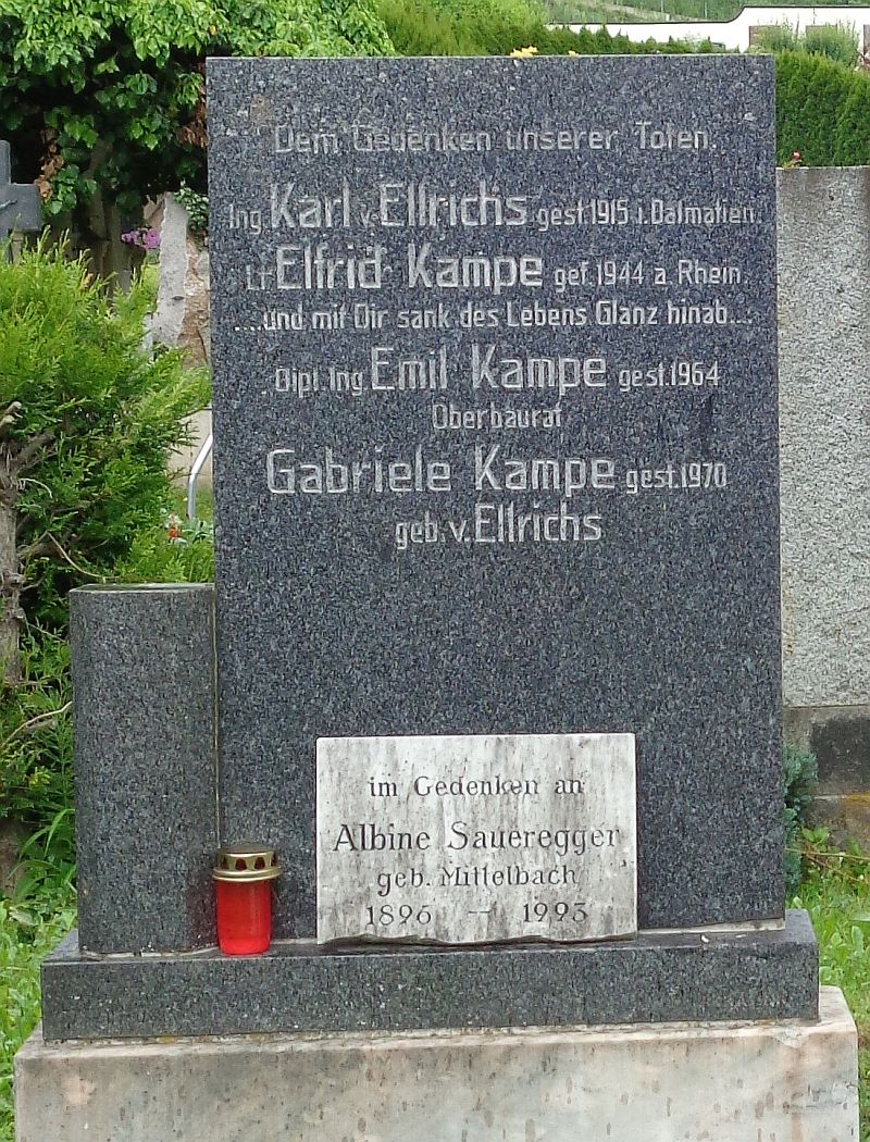 Ellrichs; Kampe; Kampe geb. Ellrichs; Saueregger geb. Mittelbach