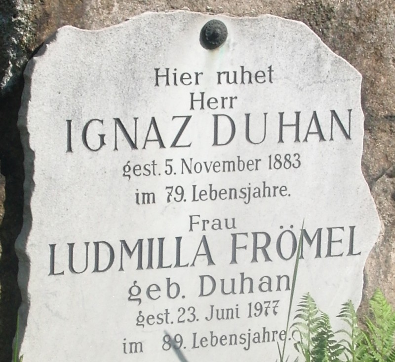 Duhan; Frömel geb. Duhan