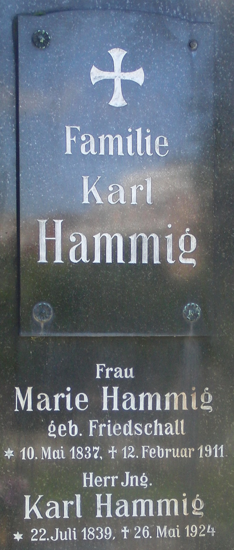 Hammig; Hammig geb. Friedschall