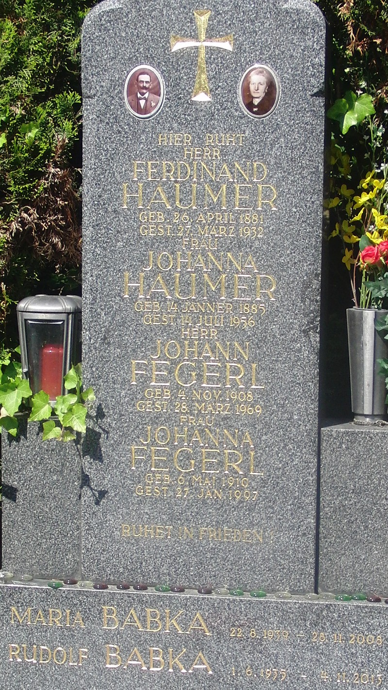Haumer; Fegerl; Babka