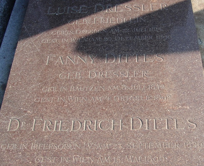 Dittes; Dressler geb. Friedlein; Dittes geb. Dressler