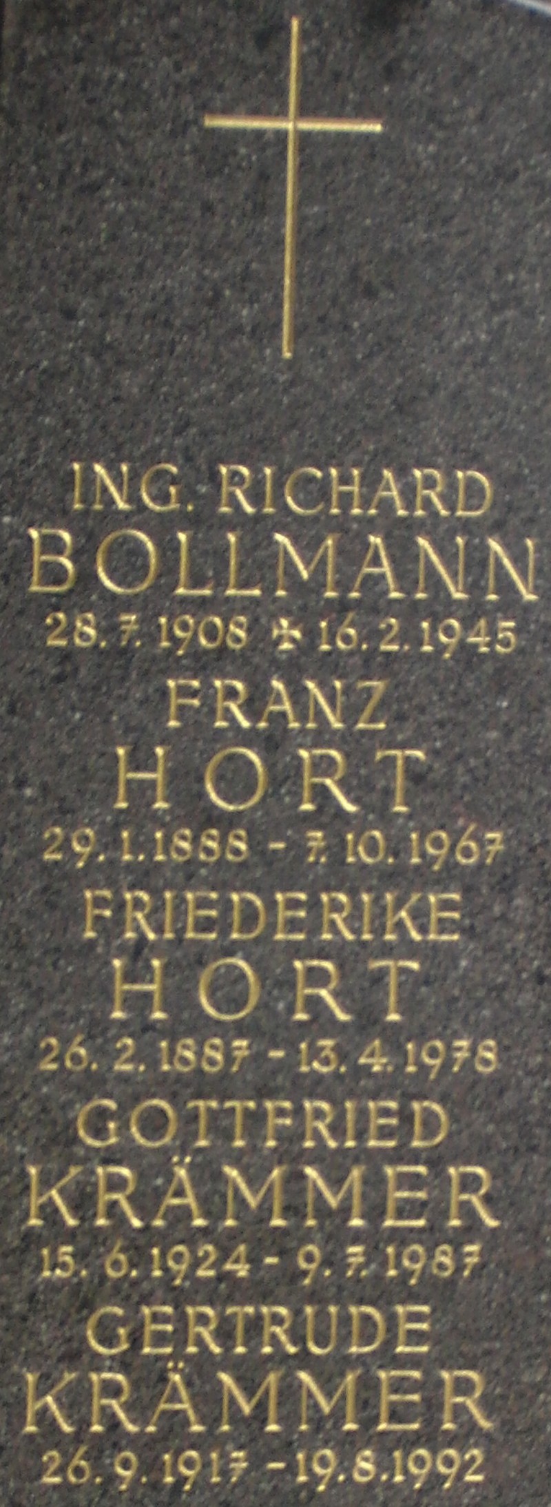 Bollmann; Hort;  Krämmer