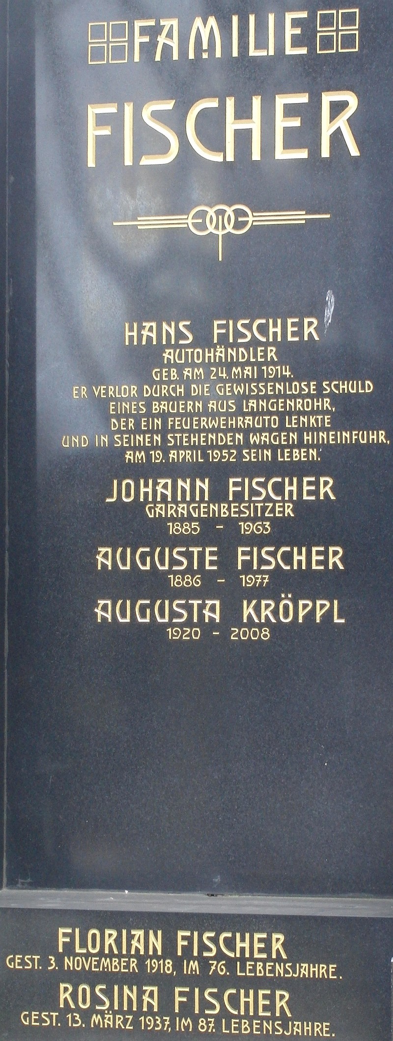 Fischer; Kröppl