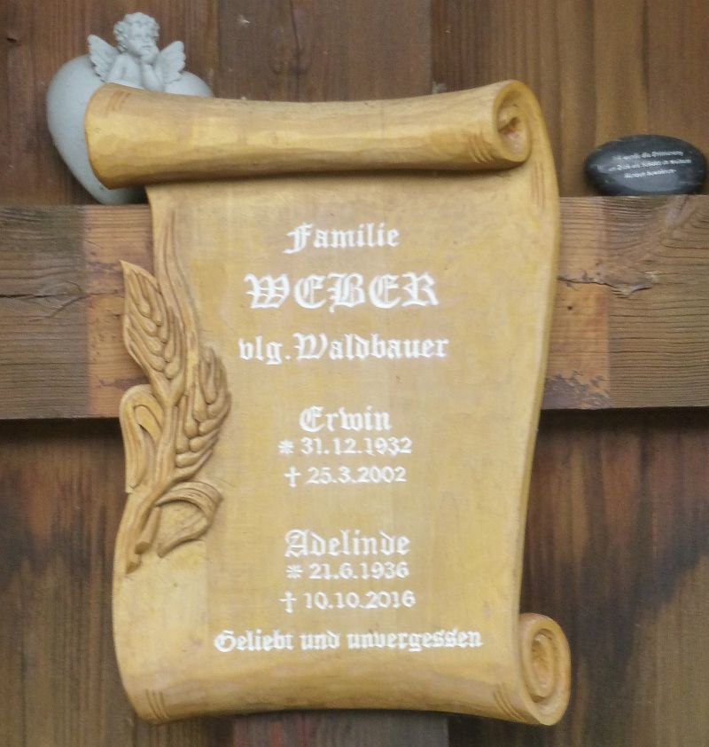 Weber; Waldbauer