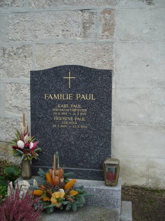 Paul; Paul geb. Bock