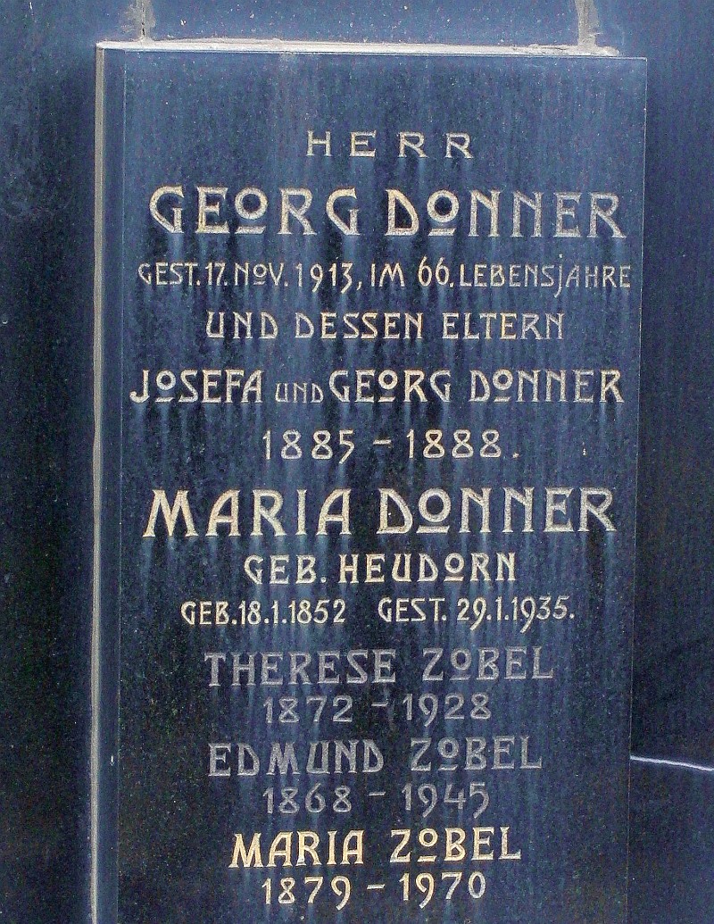 Donner; Heudorn; Zobel