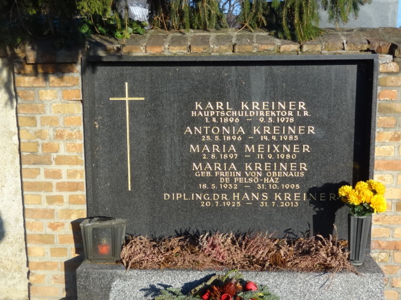 Kreiner; Meixner; von Obenaus de Felsö-Haz