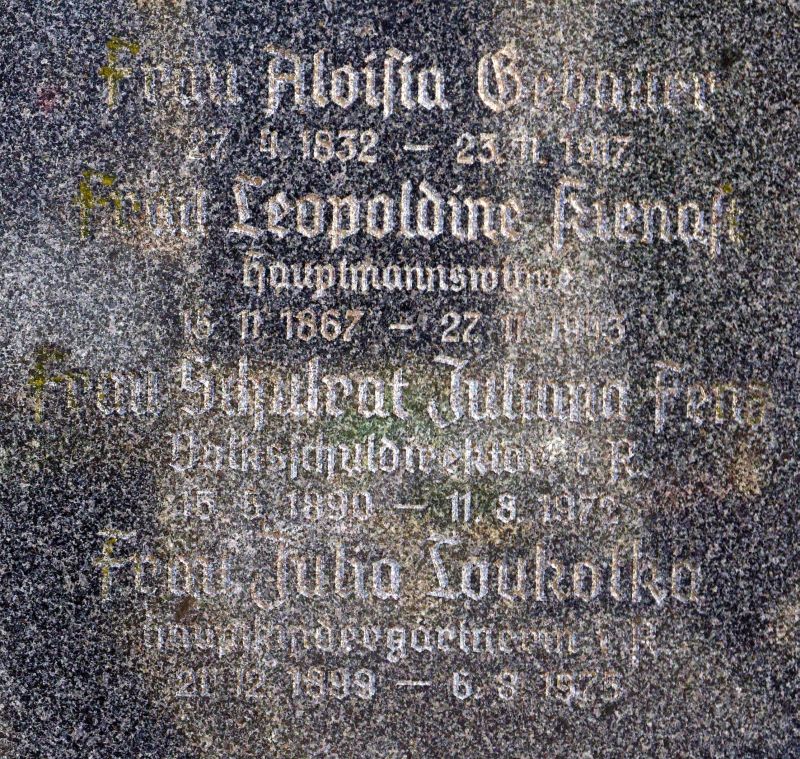 Gebauer; Kienast; Fenz; Loukotka