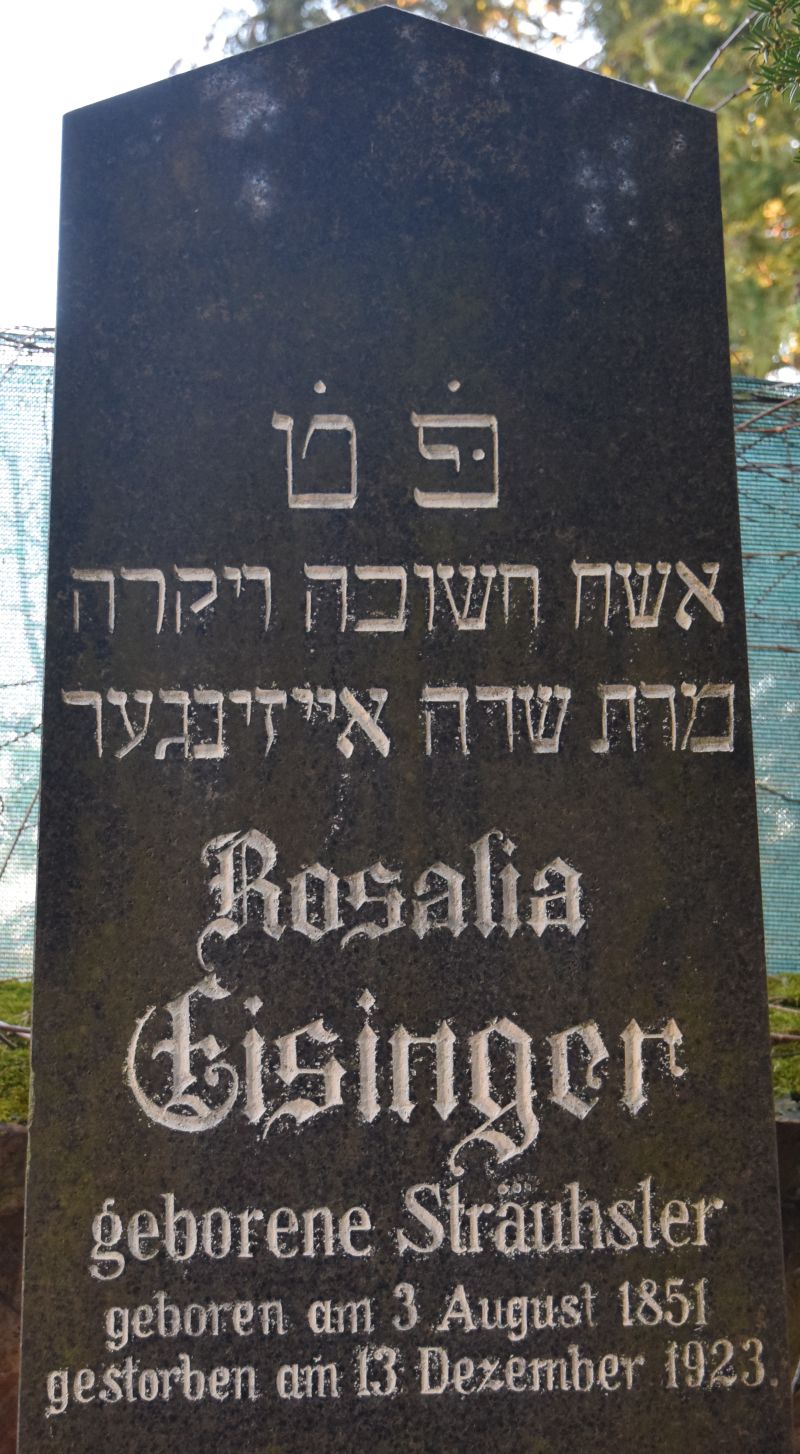 Eisinger geb. Sträuhsler