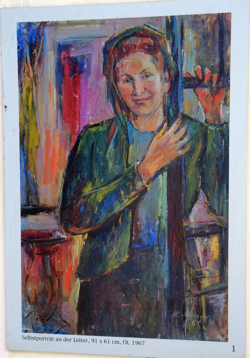 von Ohmeyer; Selbstporträt