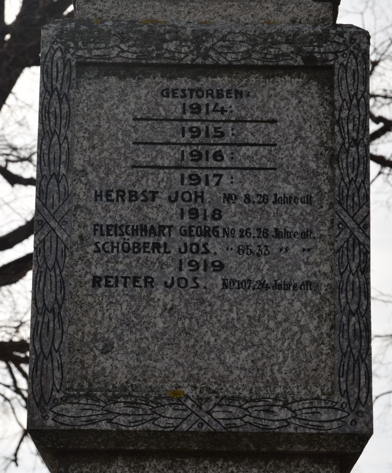 Kriegerdenkmal Kriegstote 1.WK