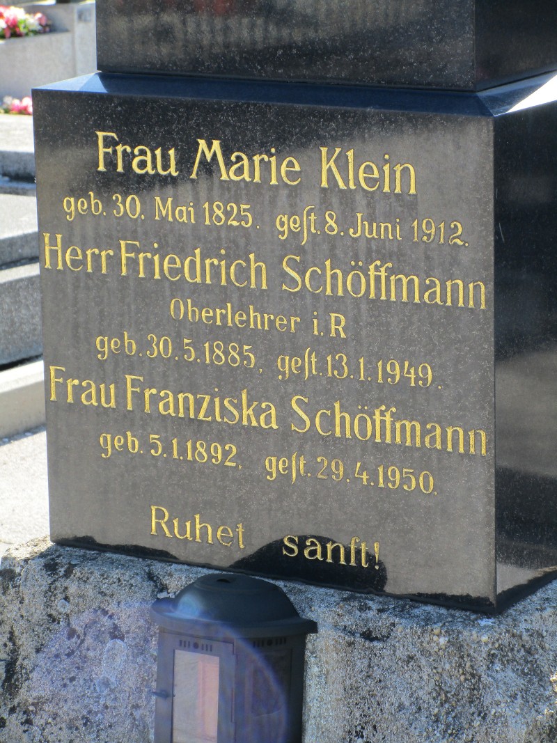 Schöffmann; Klein