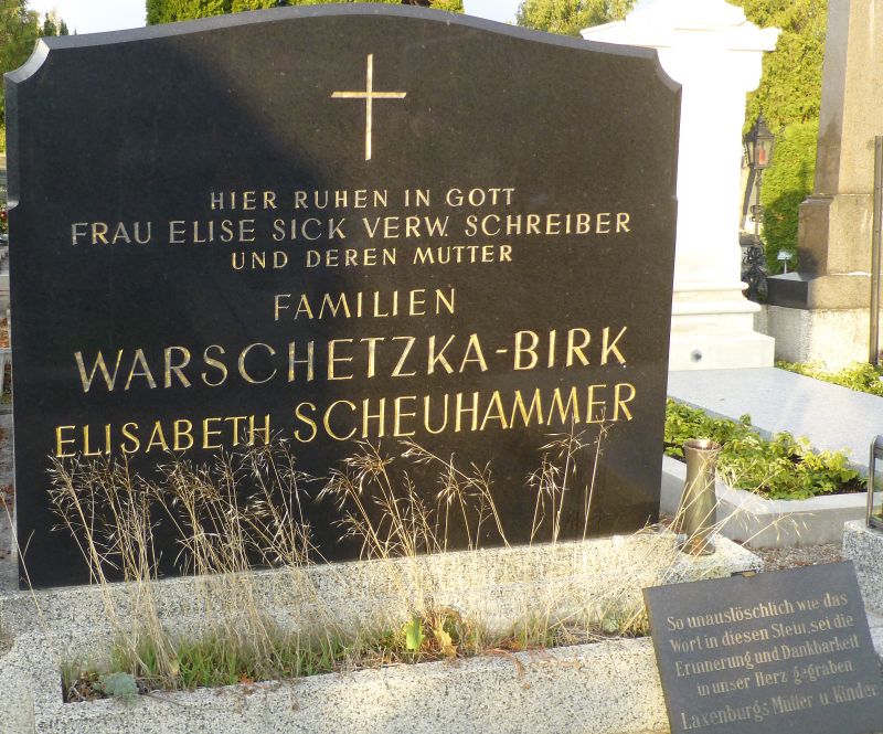Warschetzka; Birk; Scheuhammer