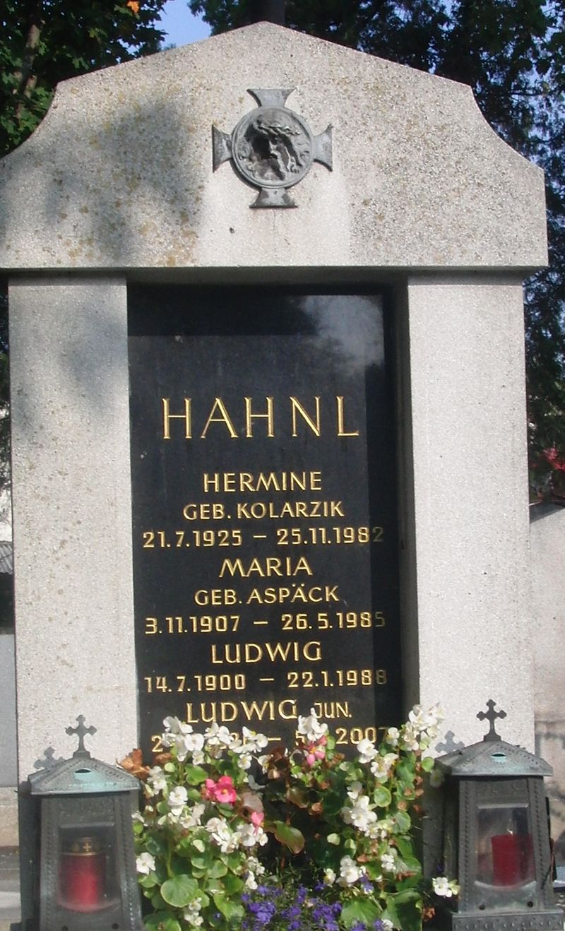 Hahnl; Hahnl geb. Aspäck; Hahnl geb. Kolarzik