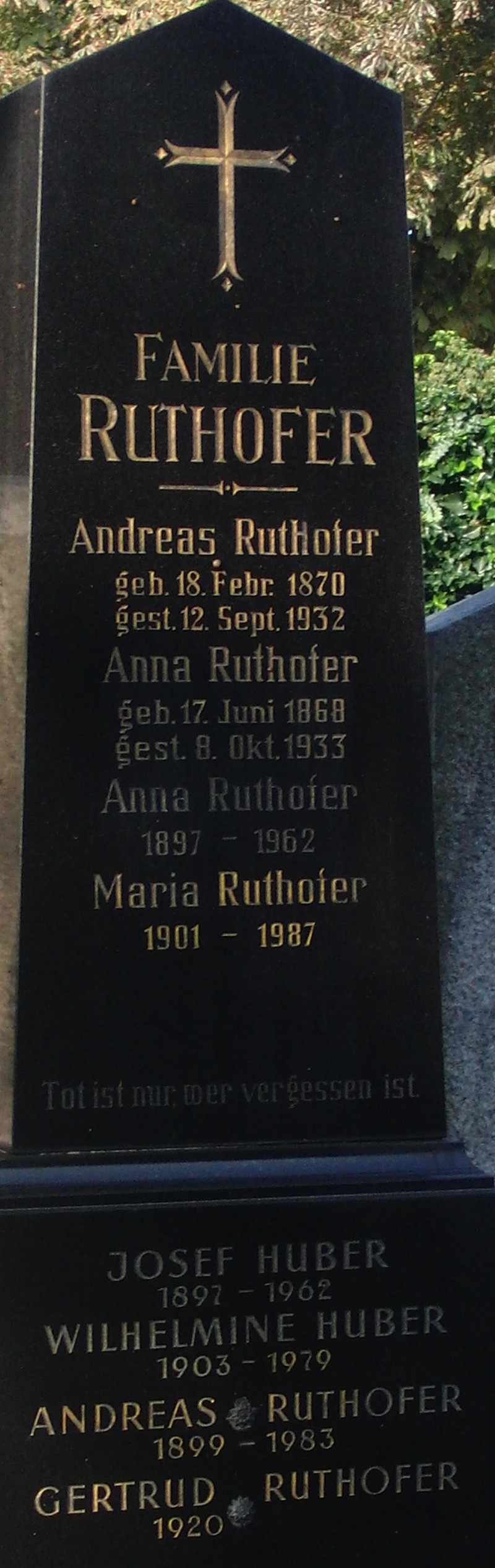 Ruthofer; Huber