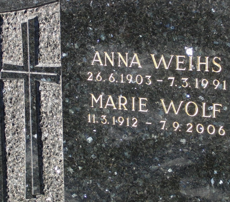 Weihs; Wolf