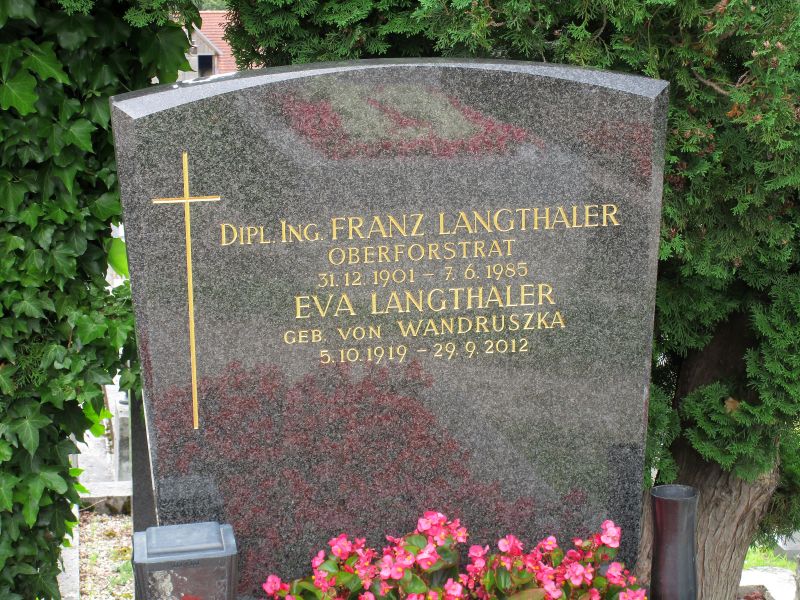 Langthaler; von Wandruszka