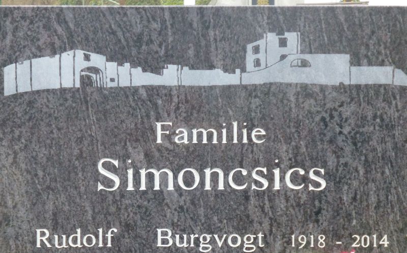Simoncsics; Burgvogt