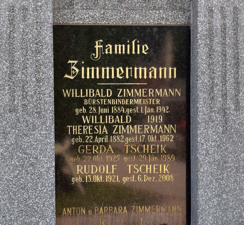 Zimmermann; Tscheik