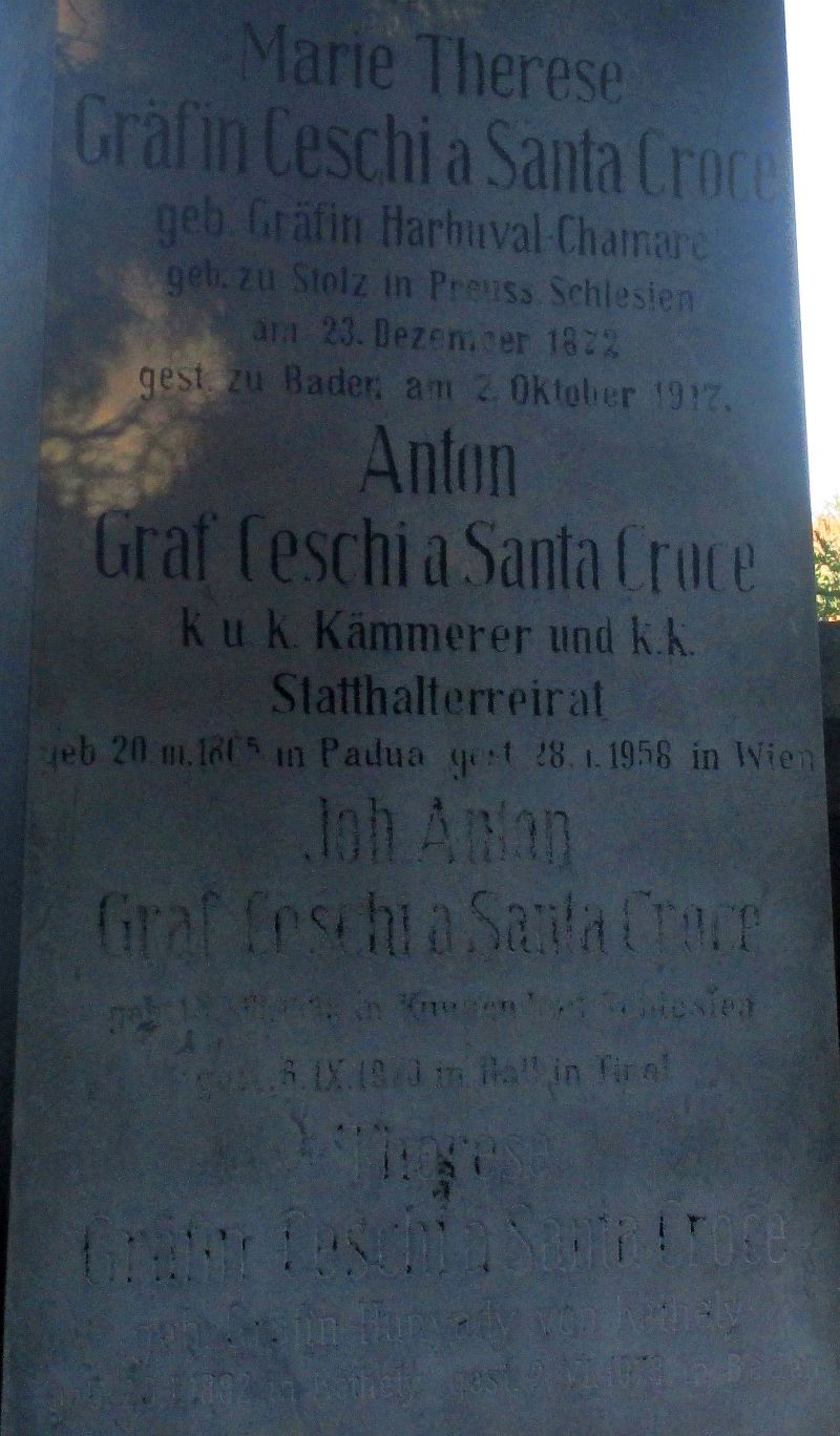 Ceschi a Santa Croce; von Harbuval-Chamare