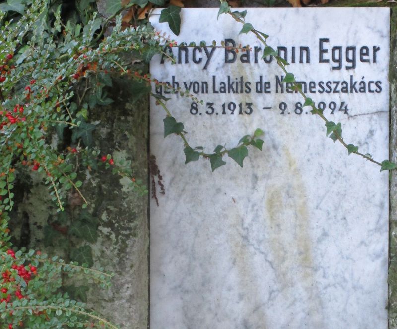 von Egger geb. von Lakits de Nemesszakacs