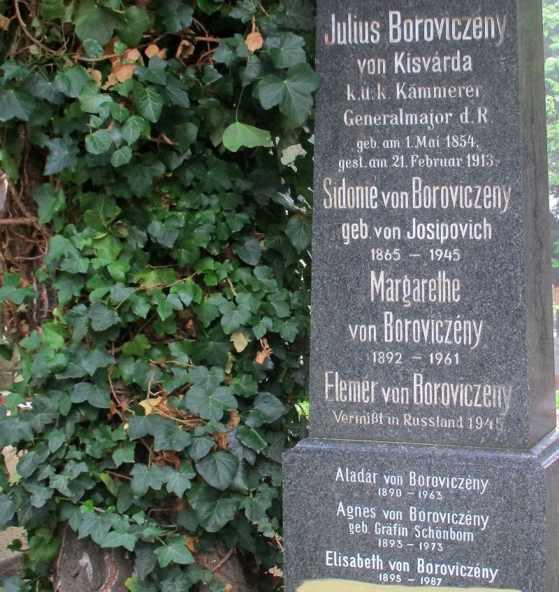 Boroviczeny von Kisvarda; Josipovich; Schönborn