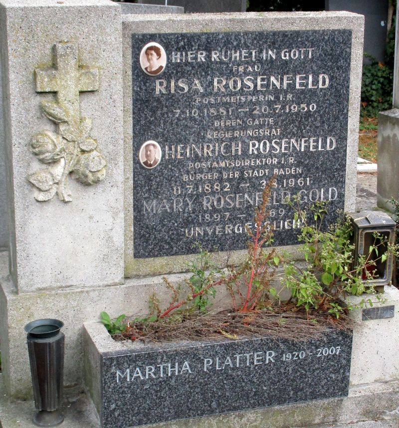 Rosenfeld; Gold; Platter