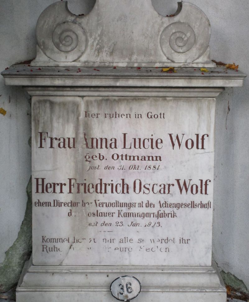 Wolf; Ottmann; Vöslauer Kammgarnfabrik