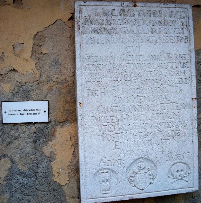 Lapidarium Domplatz Grabstein; Kaich