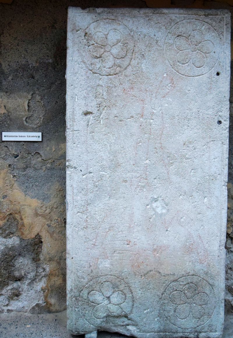 Lapidarium Domplatz Grabstein; Mittelalter; Unbekannt