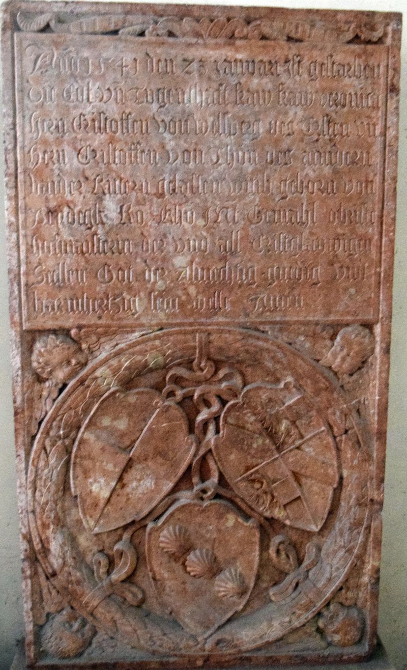 Grabstein; von Welsperg