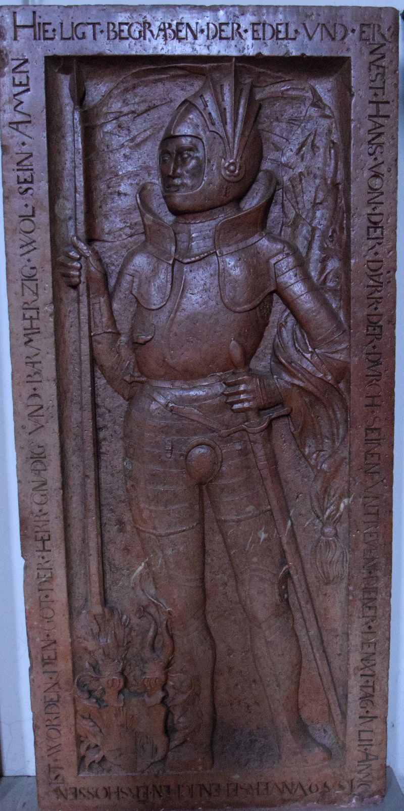 Grabstein; von der Dürr