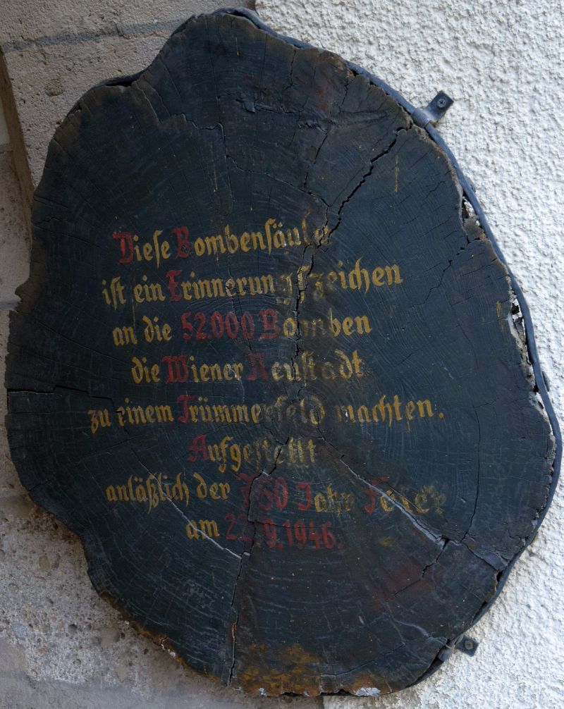 Sturmkatastrophe (1646); Bombenschäden 2.WK