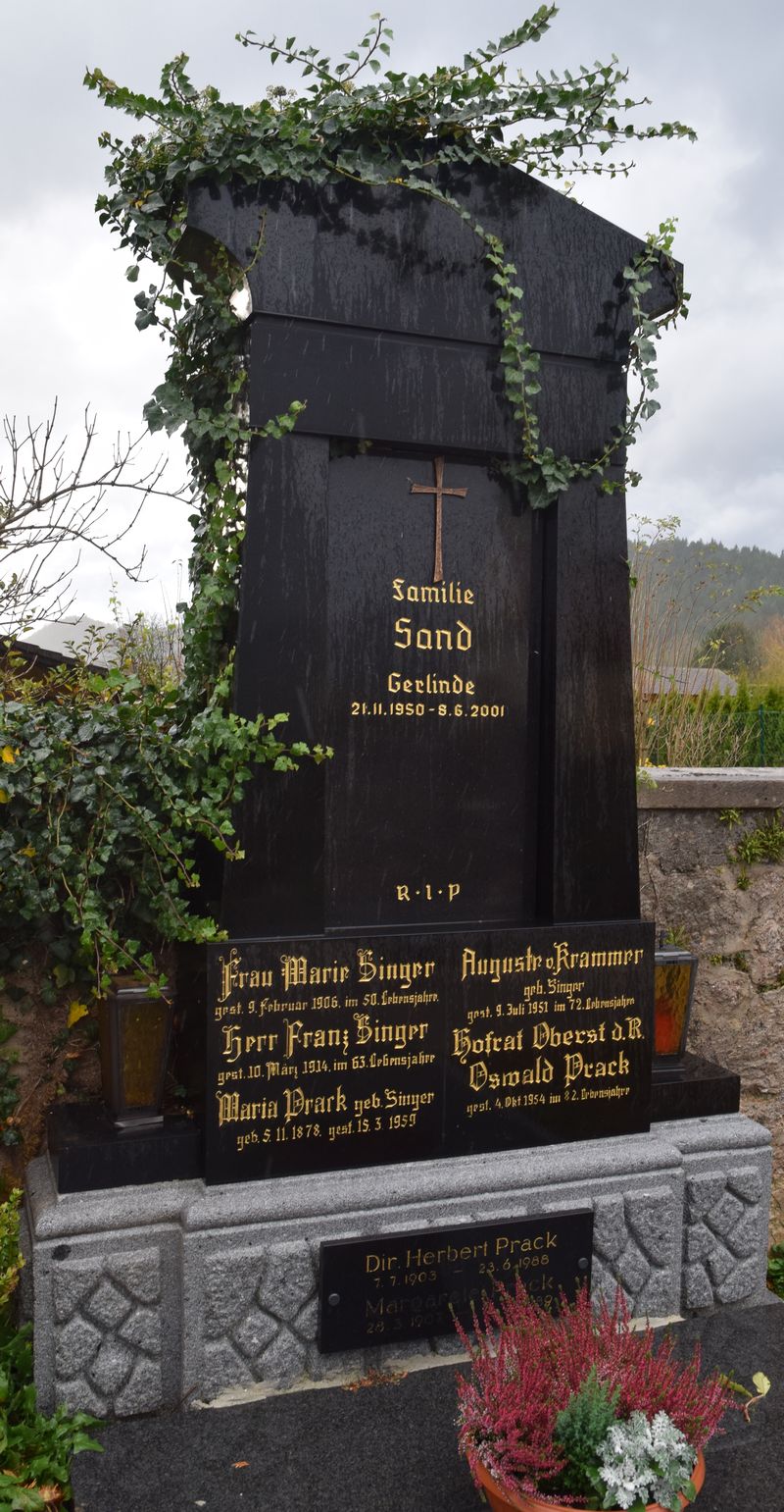 Sand; Singer; Prack; Krammer