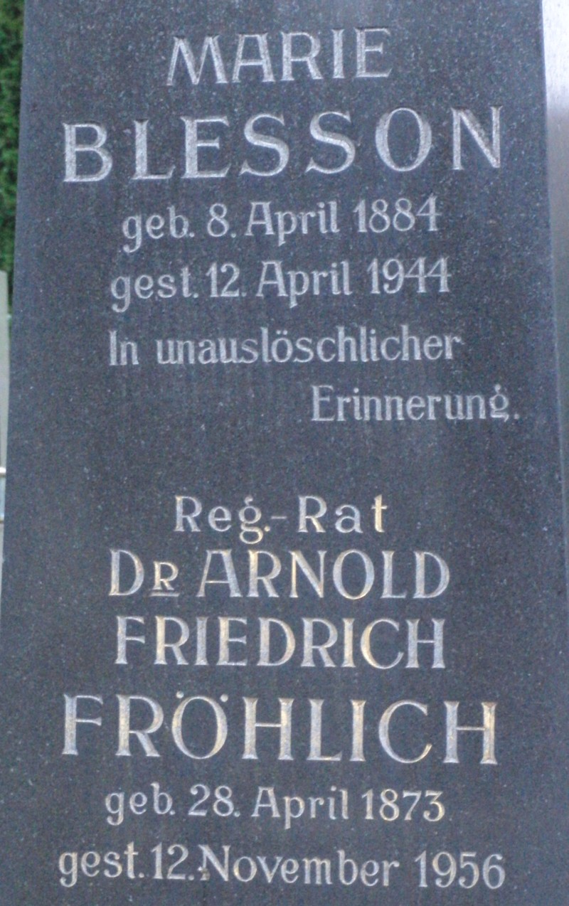 Blesson; Fröhlich